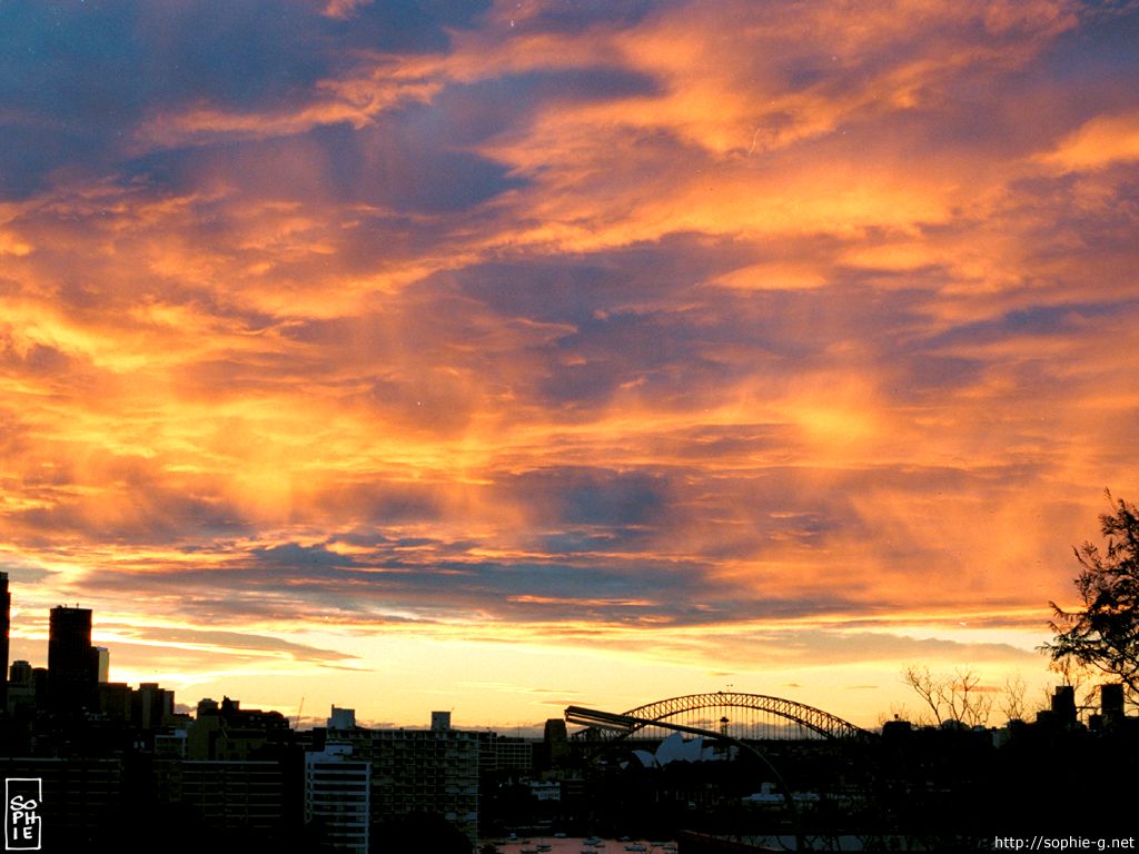 Falling sky - Ciel qui tombe - 1024 * 768