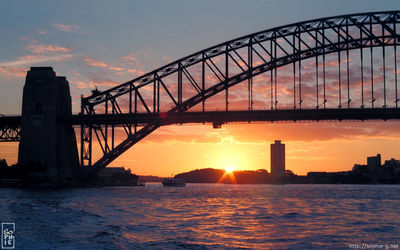 Sydney Harbour Bridge - Harbour Bridge de Sydney - 1280 * 800