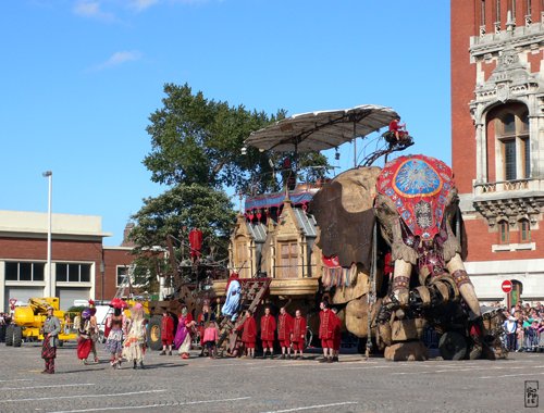 Sultan arrival - Arrivée du sultan