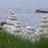 Île-Grande rock piles