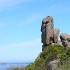 Rochers comme un moaï