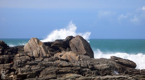 Saint–Guénolé waves - Vagues de Saint–Guénolé