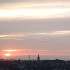 White and orange sunrise