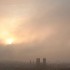 Misty sunrise
