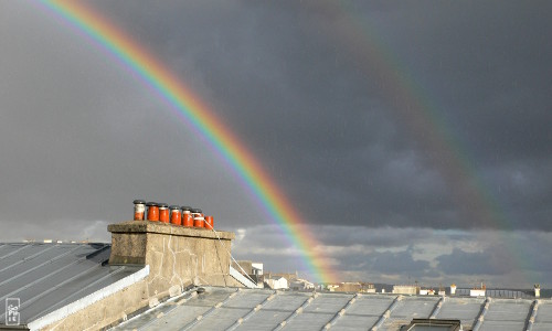 Double rainbow - Arc-en-ciel double