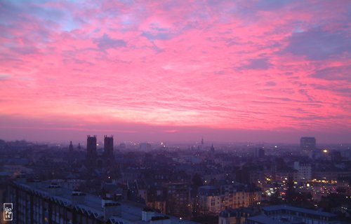 Pink sunrise - Lever de soleil rose