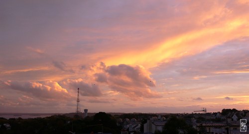 Orange sunset - Coucher de soleil orange