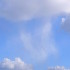 Virga under a cloud