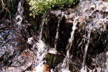 Cascade Close-up - Gros Plan