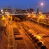 Le Havre quays at night