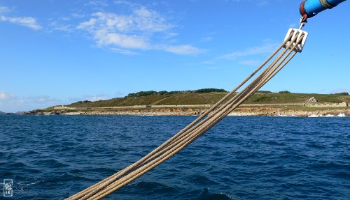 Harry’s wall on St Mary’s island - Mur Harry’s wall sur l’île de St Mary’s