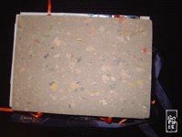 Cardboard & brownpaper diary